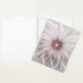 フローラファンタジー、抽象芸術モダンパステルフラワー プランナー手帳 (ディスプレー)