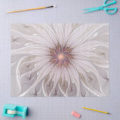 フローラファンタジー、抽象芸術モダンパステルフラワー 薄葉紙 (クラフト)