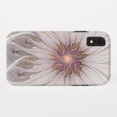 フローラファンタジー、抽象芸術モダンパステルフラワー Case-Mate iPhoneケース (裏面(横))