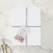 フローラファンタジー |水モダン色結婚式の引き出物 ギフトタグ (より糸付き)