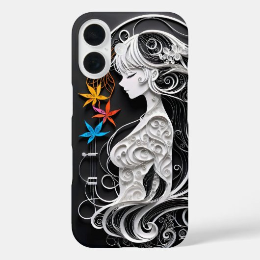 フローラファンタジー Case-Mate iPhoneケース (裏面)