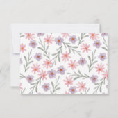 フローラファースト・コミュニオンガール サンキューカード (裏面)