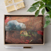 フローラファームハウスヴィンテージレッドバーンデクページ 薄葉紙 (ギフト)