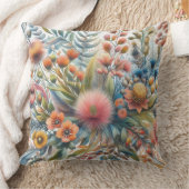 フローラファーンクッション クッション (ブランケット)