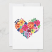 フローラフィエスタシャワーバイメール 招待状 (裏面)