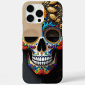 フローラフィエスタシュガースカル Case-Mate iPhoneケース (裏面)