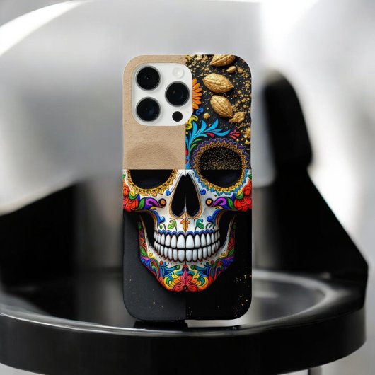 フローラフィエスタシュガースカル Case-Mate iPhoneケース