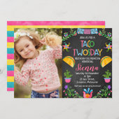 フローラフィエスタタコトゥオズデイメキシコ2歳 招待状 (正面/裏面)