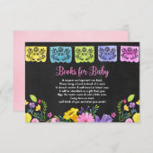 フローラフィエスタベビーシャワーブックのリクエスト挿入 エンクロージャーカード (正面/裏面)