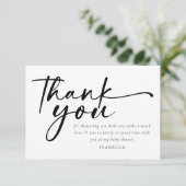フローラフィエスタベビーシャワー サンキューカード (スタンド正面)