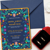 フローラフィエスタメキシコフォークアー結婚ト 招待状