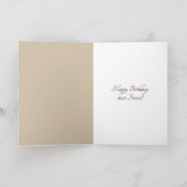 フローラフィルムストリップfor Friend誕生日 カード (内部)