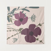 フローラフィーモダンルド タペストリー (正面(横))