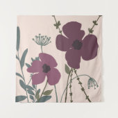 フローラフィーモダンルド タペストリー (正面)