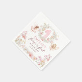 フローラフェアリーガーデン誕生日ナプキンス スタンダードカクテルナプキン (角)