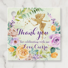 フローラフェアリーガールズ誕生日 フェイバータグ