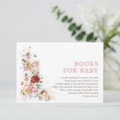 フローラフェアリープリンセスガーデンパーティーブックのためのベビー エンクロージャーカード (スタンド正面)