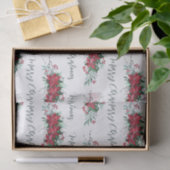 フローラフェスティバルポインセティアクリスマスホリデー 薄葉紙 (ギフト)