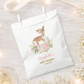 フローラフェミニンディアベビーシャワーウッドランド誕生日 フェイバーバッグ (クリップ留めされた状態)