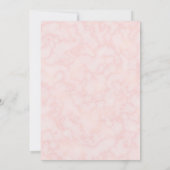 フローラフェミニンピンク牡丹マザーズデイブランチ 招待状 (裏面)