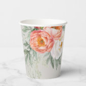 フローラフェミニンベビー開花ベビーシャワー 紙コップ (裏面)