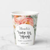 フローラフェミニンベビー開花ベビーシャワー 紙コップ (正面)