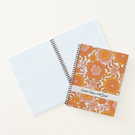 フローラフェミニンヴィンテージかわいらし学校 ノートブック (内部)