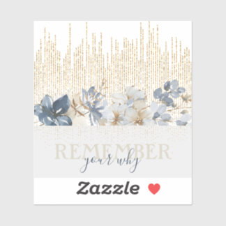 フローラフェミニン引用文カスタムカットビニールシール シール