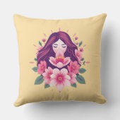 フローラフェミニン強化装飾用クッション クッション (裏面)