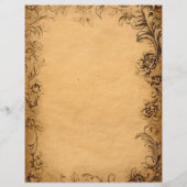 フローラフェムファタールスクラップブック紙 (裏面)