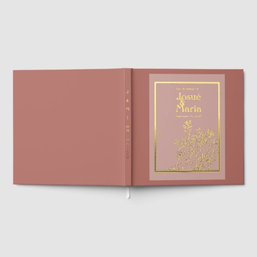 フローラフォイ結婚ズゲストブック ゲストブック (全面)