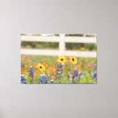 フローラフォトデコールテキサス州ヒルカントリー キャンバスプリント (正面)