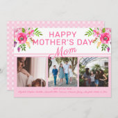 フローラフォトハッピー母の日グループ シーズンカード (正面/裏面)