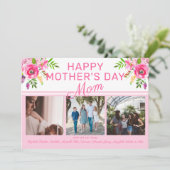 フローラフォトハッピー母の日グループ シーズンカード (スタンド正面)