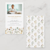 フローラフォト名刺 名刺 (正面/裏面)