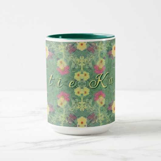 フローラフォレストフロア（名前の付いたマグカップ） マグカップ (中央)