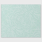 フローラフォークアートファーン&ファーンレッドクリスマスパターン ラッピングペーパー (フラット)