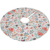 フローラフォークデザイン ブラッシュドポリエステルツリースカート (アングル)