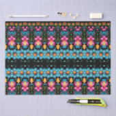 フローラフォークモダン芸術 薄葉紙 (クラフト)