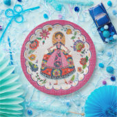 フローラフォーク園 |誕生日 |パーティー紙プレート ペーパープレート (パーティー)