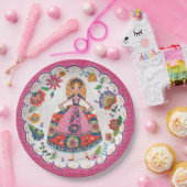 フローラフォーク園 |誕生日 |パーティー紙プレート ペーパープレート (パーティー)