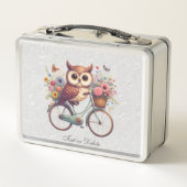 フローラフクロウ金属弁当 メタルランチボックス (裏面)