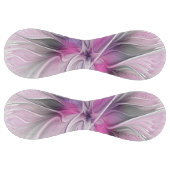 フローラフラクタルモダン抽象芸術フラワーピンク ソフトボール (パネル)