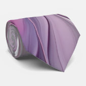 フローラフラクタルモダン抽象芸術フラワーピンク ネクタイ (ロール)