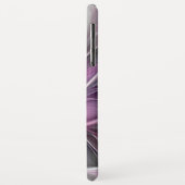 フローラフラクタルモダン抽象芸術フラワーピンク Case-Mate iPhoneケース (裏面/左)