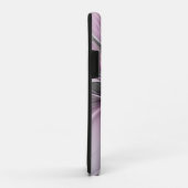 フローラフラクタルモダン抽象芸術フラワーピンク Case-Mate iPhoneケース (裏面/右)