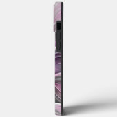 フローラフラクタルモダン抽象芸術フラワーピンク Case-Mate iPhoneケース (裏面 / 左)
