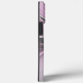 フローラフラクタルモダン抽象芸術フラワーピンク Case-Mate iPhoneケース (裏面 / 右)