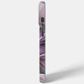 フローラフラクタルモダン抽象芸術フラワーピンク Case-Mate iPhoneケース (裏面 / 左)