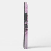 フローラフラクタルモダン抽象芸術フラワーピンク Case-Mate iPhoneケース (裏面 / 右)